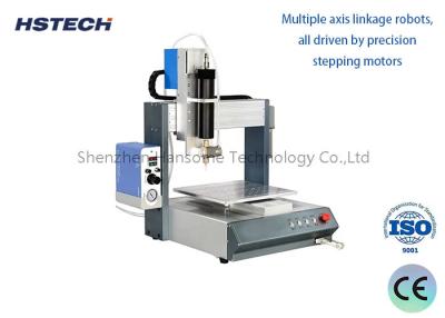 China Benchtop Automatic Soldering Robot with Double Soldering Tip for Iron/Tin Processing for sale