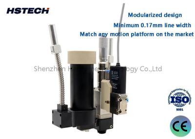China Modularized Design PUR Jetting Valve HS-PF-PUR30CC Minimum 0.17mm Line Width Match Any Motion Platform On The Market for sale