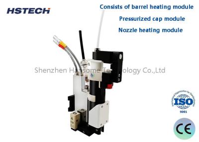 China 485 Sistema de distribución de comunicaciones Módulo de calefacción por barril Controles de pantalla táctil PUR Piezo válvula en venta