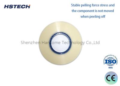 China SMD Component Counter 9.3mm PET Cover Tape with Tensile Strength 20-110GF for IC/Capacitors/Transistors for sale