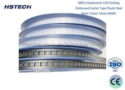 China SMD Component Counter: Cold/Hot Sealing Embossed Carrier Tape for LED Packing for sale