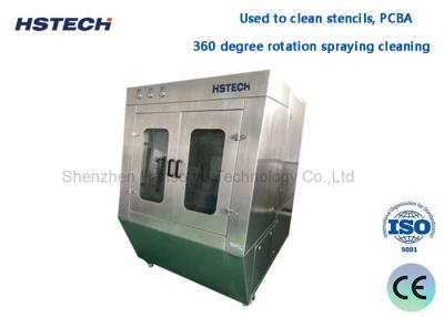 China 28KW PCB Ultrasonic Stencil Cleaner Hot Air Drying Stepper Motor Control Water-Based Stencil Cleaner for sale