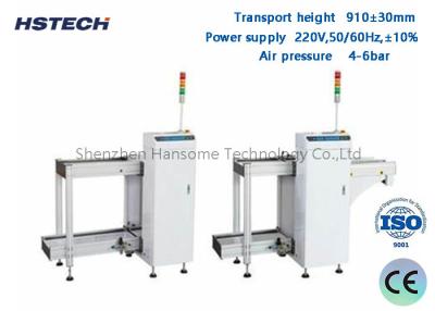 中国 SMT生産 90度PCBマガジン卸機 LEDボタン制御 MDレポート 90度PCBマガジン卸機 販売のため