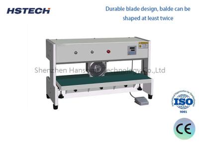 China Circular Blade Moving V-groove PCB Separating Cutter, Length 400mm, Durable Blade, Adjustable Height, Low Stress, for sale