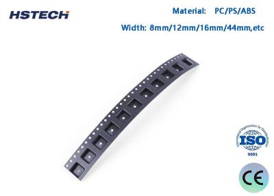 Китай Черный цвет SMT рельефные ленты, SMD LED чип пластиковые катушки рельефные ленты продается
