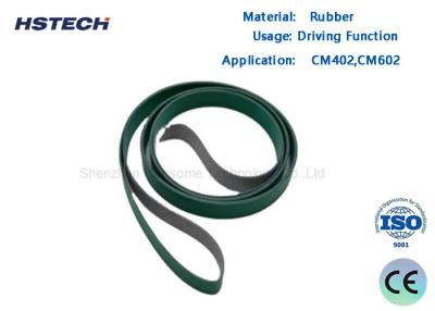 China Green Color 8.5mm Thickness Rubber Material Panasonic SMT Machine Flat Belt for sale