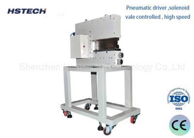 China Pneumatic Guilotine Blade PCB Separator, 40mm Height MAX, Cut Stress < 500 for sale