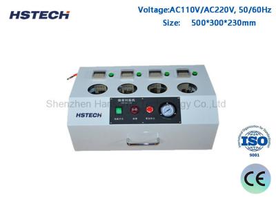 China Automated 4 Tank Solder Paste Machine PLC Control Warm Up Time Checking Auto Solder Paste Warm Up Machine for sale