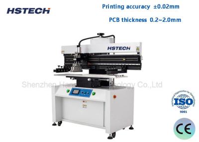 China SMT PCB de fabricación de soldadura de pasta de plantillas máquina de impresión de pasta de soldadura semiautomática para LED en venta