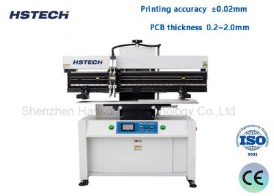 China Using SMC Cylinder Semi-auto 1.2M Screen Printer for Printing LED Tube PCB for sale
