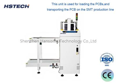 China SMEMA Interface PCB Handling Equipment in White Colour with 2 Pcs Exhaust Port for sale