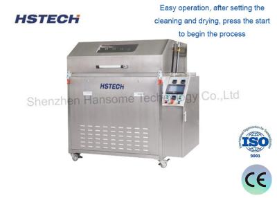China High Quality SMT Stencil Cleaner Model HS-600 with Alcohol Solvent & 3 Level Filter System for sale