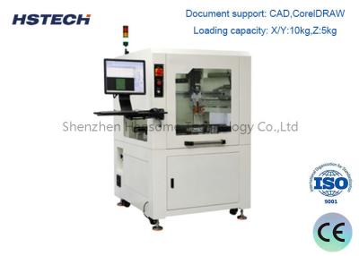 China LED Source Glue Dispensing Machine Windows Control 10kg/5kg Loading Capacity Visual Dispensing Machine for sale