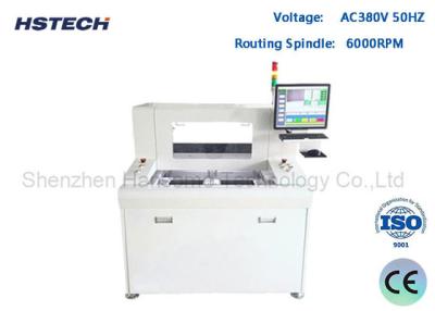 China Servo Motor X/Y/Z Axis PCBA Router Machine CCD Detection With Double Platform en venta