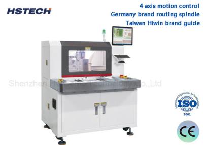 China High Performance High Stable Germany Brand Routing Spindle 4 Axis Motion Control Offline PCBA Router Machine HS-RM-F550 for sale