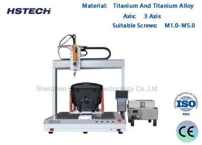 China 3 Axis CAD,CorelDRAW Air Blowing Screw Lock Machine With Teach Pendant for sale