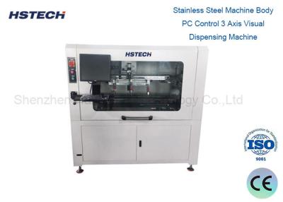 China High Precision Stainless Steel Body 3 Axis Visual Glue Dispensing Machine for sale
