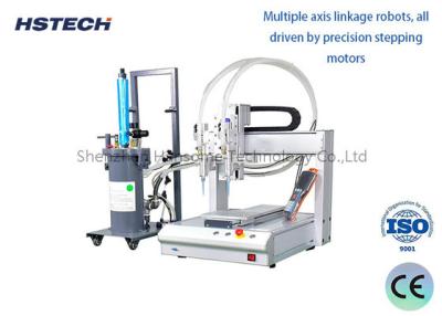 China Max 300mm/s 4 Axis AB Glue Dispensing Machine With Stepping Motor And Timing Belt à venda