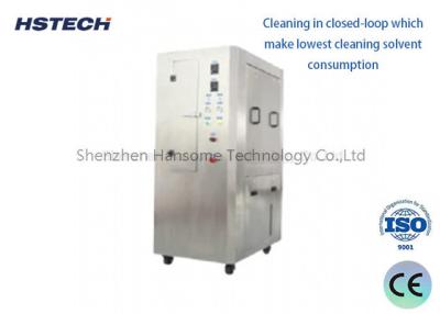 China High Quality SUS 304 Stainless Steel Machine 3 Levels Filter System SMT Stencil Cleaning Machine for sale