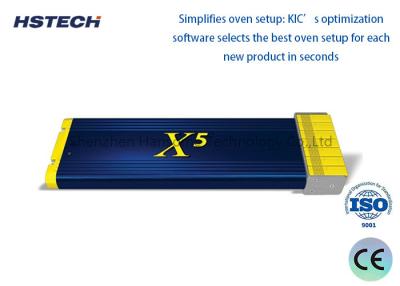 China High-Performance 7-Channel Type K Thermocouple KIC X5 Thermal Profiler with USB Cable en venta