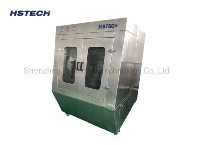China 28KW PCB Ultrasonic Stencil Cleaner Hot Air Drying Stepper Motor Control for sale
