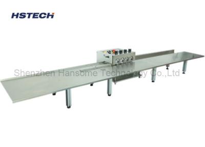 China LED Hard Strip PCB Depaneling Equipment Using 1.2 Meter Platform 4 Groups Blade for sale