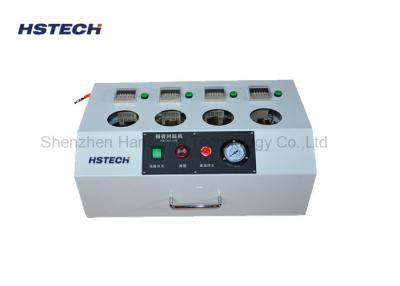 China Automated 4 Tank Solder Paste Machine PLC Control Warm Up Time Checking for sale