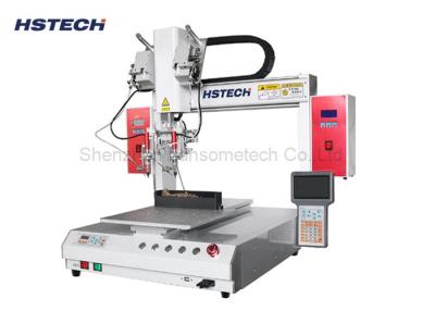 China Multiple Axis Automatic Soldering Robot Single Y Working Station With File Storage for sale