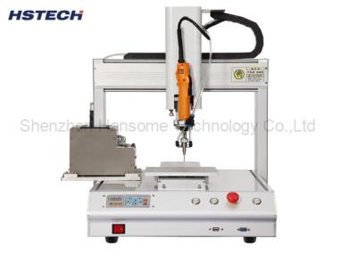 China Desktop Operation Screw Tightening Robot Suction Feeding 3 Axis Aluminum Material for sale