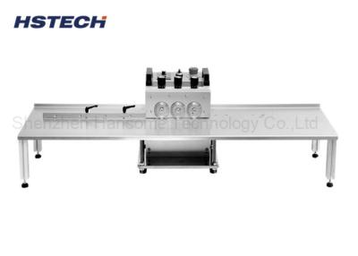 China Manual LED Hard PCB Cutting Machine Unlimited Seprating Length Circular Blade for sale