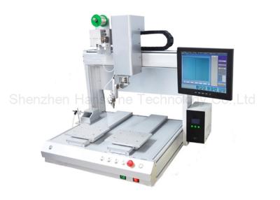 China Switching System Auto Soldering Robot Two Workbenches Available With Display for sale