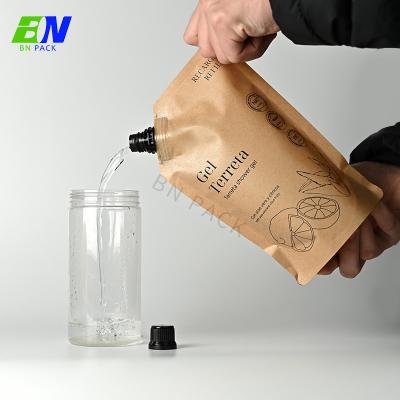 China Recyclable Shampoo Refill Bags Pouch Food Safety FDA Material for sale
