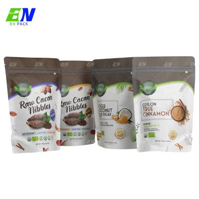 China Eco-Friendly PLA/PBAT Compostable Tea Bag Packaging Brown Kraft Paper Food Grade for sale