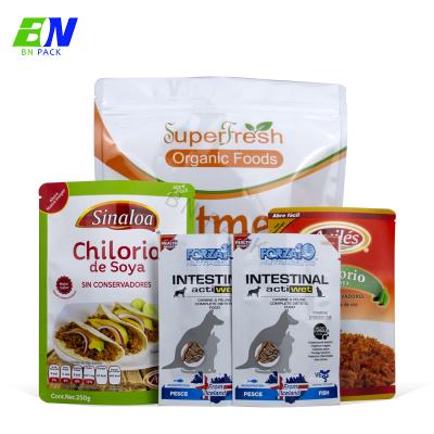 China Plastic Sauce Retort Pouch PLA High Temperature Cooking Bags for sale