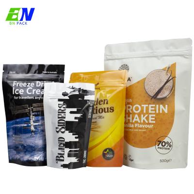 China OEM Chocolate Protein Food Packaging Bag High Barrier With Zipper for sale