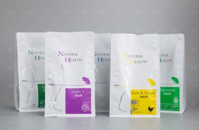 China Kundenspezifischer Druckplastik-Taschen-flacher unterer Beutel für tägliche Nahrung, Kaffee Bean Packaging zu verkaufen