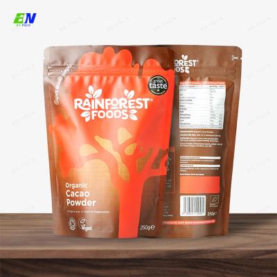 China Smell Proof Compostable Food Pouches High Barrier Resealable Mylar Bags for sale