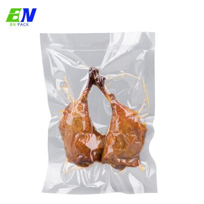 China Clear Plastic Vacuum Bag Food Vacuum Seal Bag Custom Printing Frozen Nylon Plastic Vacuum Bag for sale
