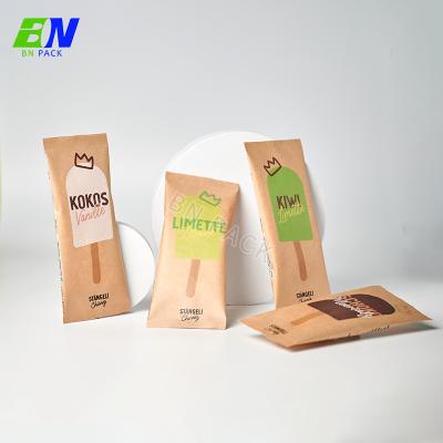 China Custom Logo Compostable Three Side Seal Pouch For Snack Food Spice Nut Packaging With Zipper Bag Food Snack Bag for sale