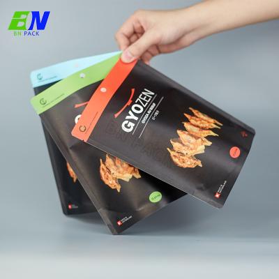 China Custom Logo Compostable Stand Up Pouch For Snack Food Spice Nut Packaging With Zipper Bag Food Snack Doypack Te koop