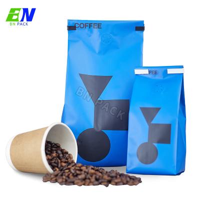 China Saco lateral Ziplock do malote do café do reforço de 12 onças com empacotamento do saco de café do zíper à venda