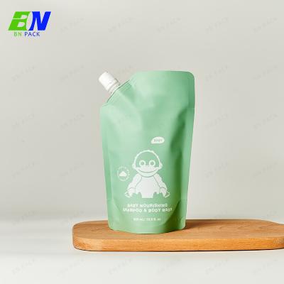 China Eco Friendly Recyclable Customized 500ml Refill Shampoo Pakcing Stand Up Pouch for sale