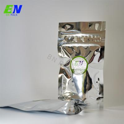 China Stand Up Zipper Bags Moisture Proof Plastic Stand Up Ziplock Aluminum Foil Bag for sale