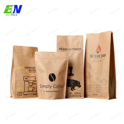China 500g 250g 1kg Coffee Bean Packaging Bags Eco Friendly Packaging Customized for sale