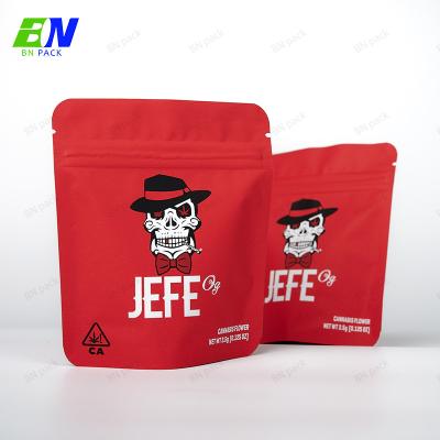 China Touch Soft Customized Printed Doypack Food Pouch Mylar Bags Childproof Zipper Bag for sale