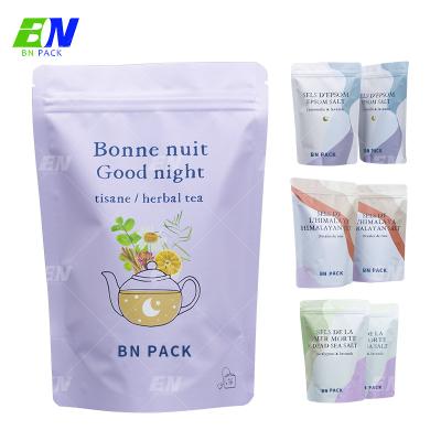 China Wholesale Tea Packaging Bag Eco Friendly Standing Up Pouch Plastic Material With Zipper for sale