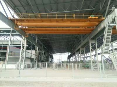China High Quality Machinery 10 ton 20 ton Travelling Beam Overhead Crane with Forging Standard Hook Block for sale