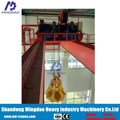 China China Made  Hydraulic Overhead Bridge Grab Bucket Crane for Waste Incineration Plants Using for sale