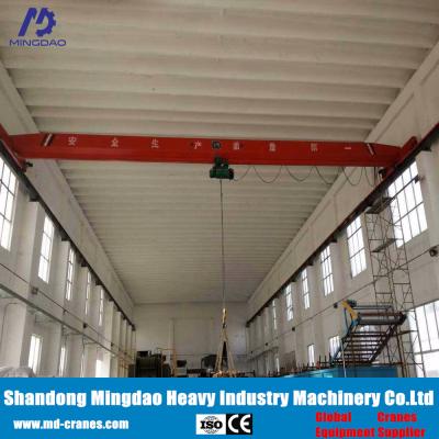 China 5 ton 10 ton 15 ton Single Girder Overhead Crane with Wire Rope Electric Hoist for sale