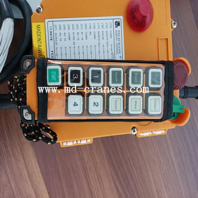 China Double Lifting Speed F24 Series Wireless Radio Remote Control for sale